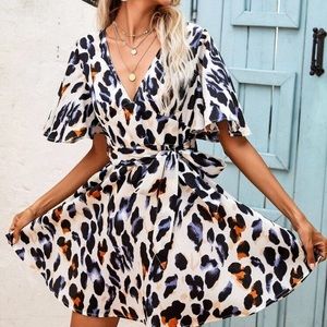 NWOT Animal print dress by SHEIN